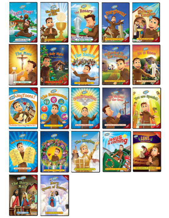 Brother Francis 22 DVD Bundle